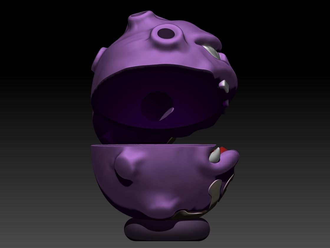 Weezing 3D print model_8