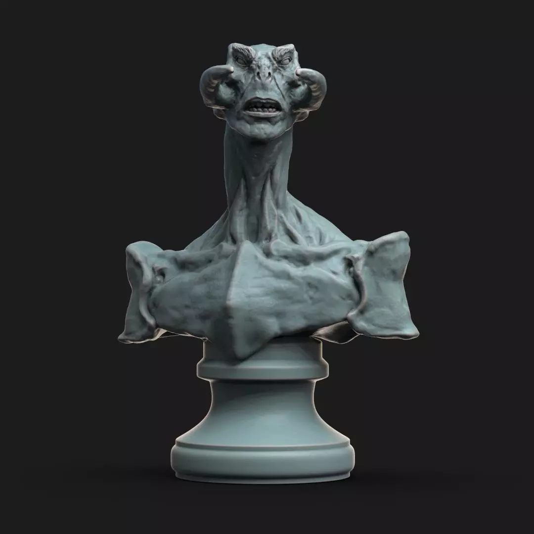 Creature 001 Free 3D print model