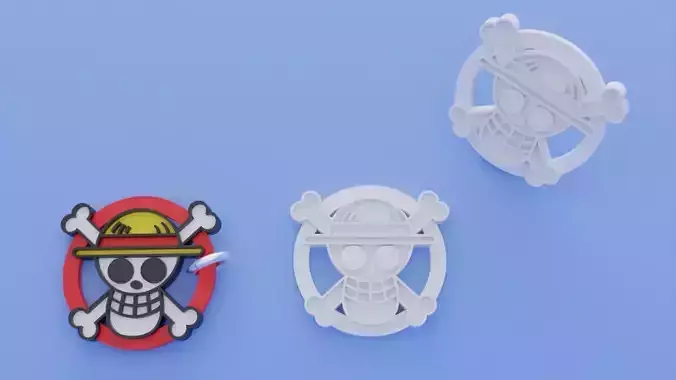 Chaveiro One Piece 3D 3D print model