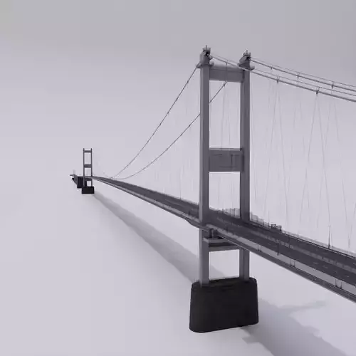 Severn Bridge 3D model