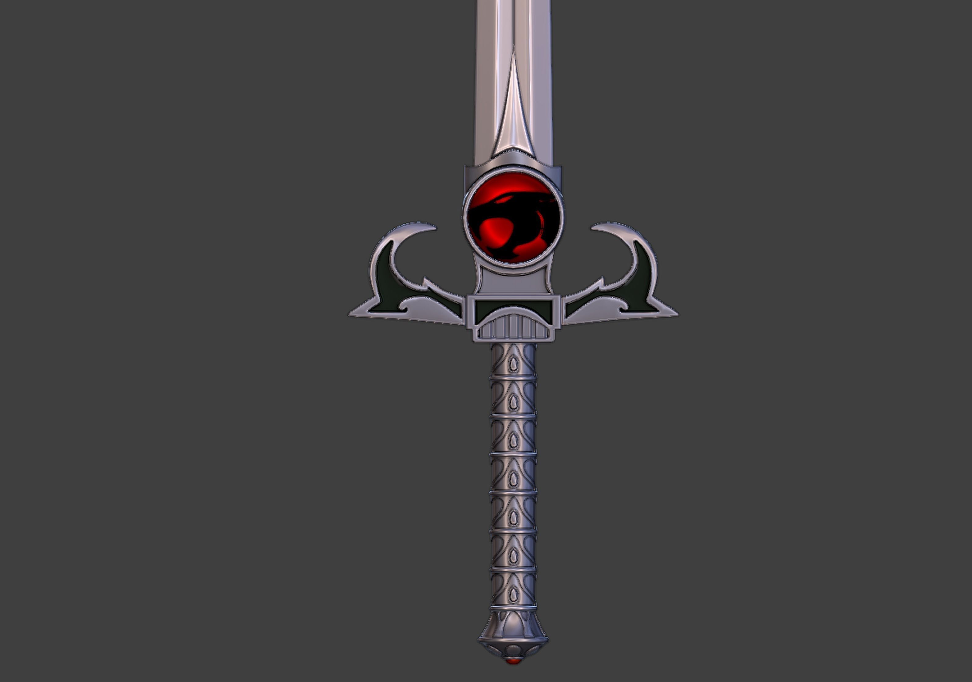 Sword of Omens Replica 3D print model_1