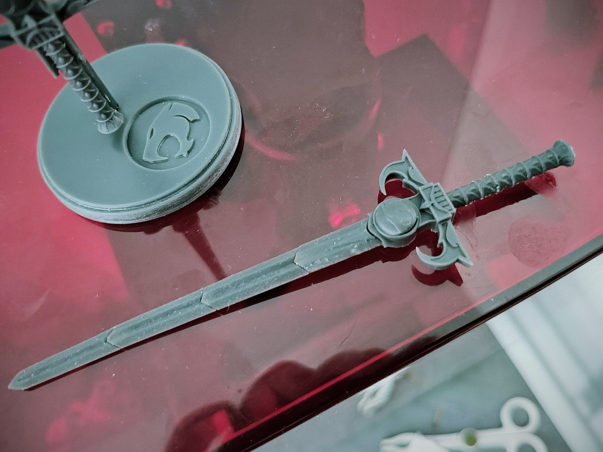Sword of Omens Replica 3D print model_7