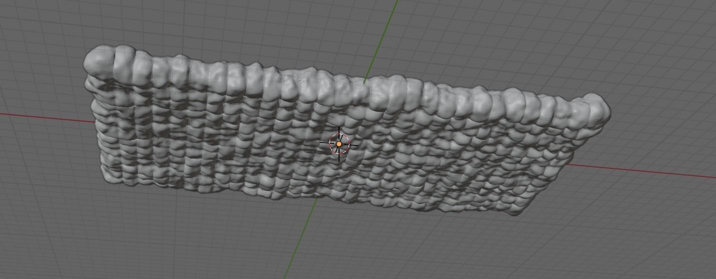 2 cartoon clouds 3D model_1