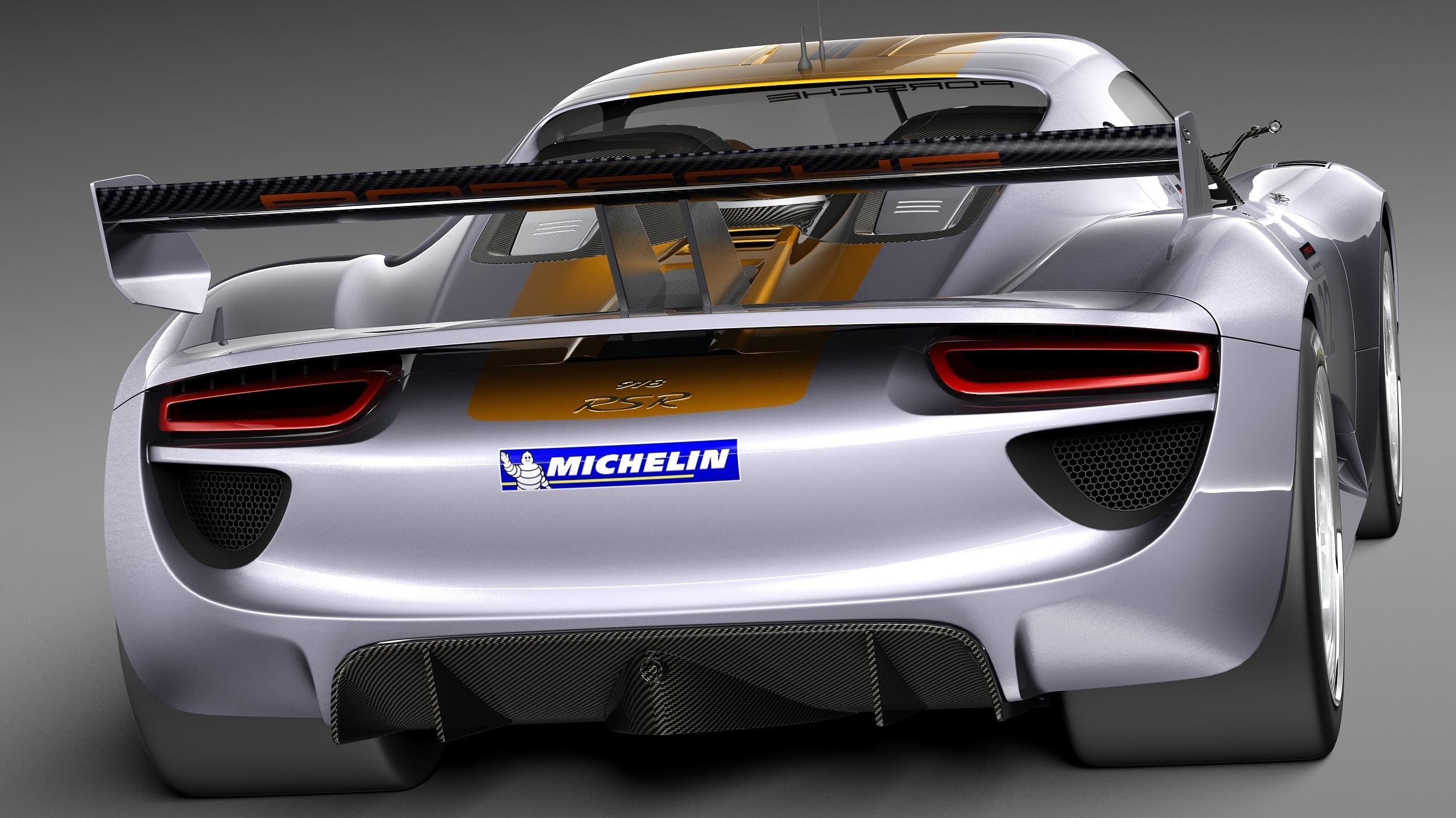 Porsche 918 RSR 2012 3D model_5