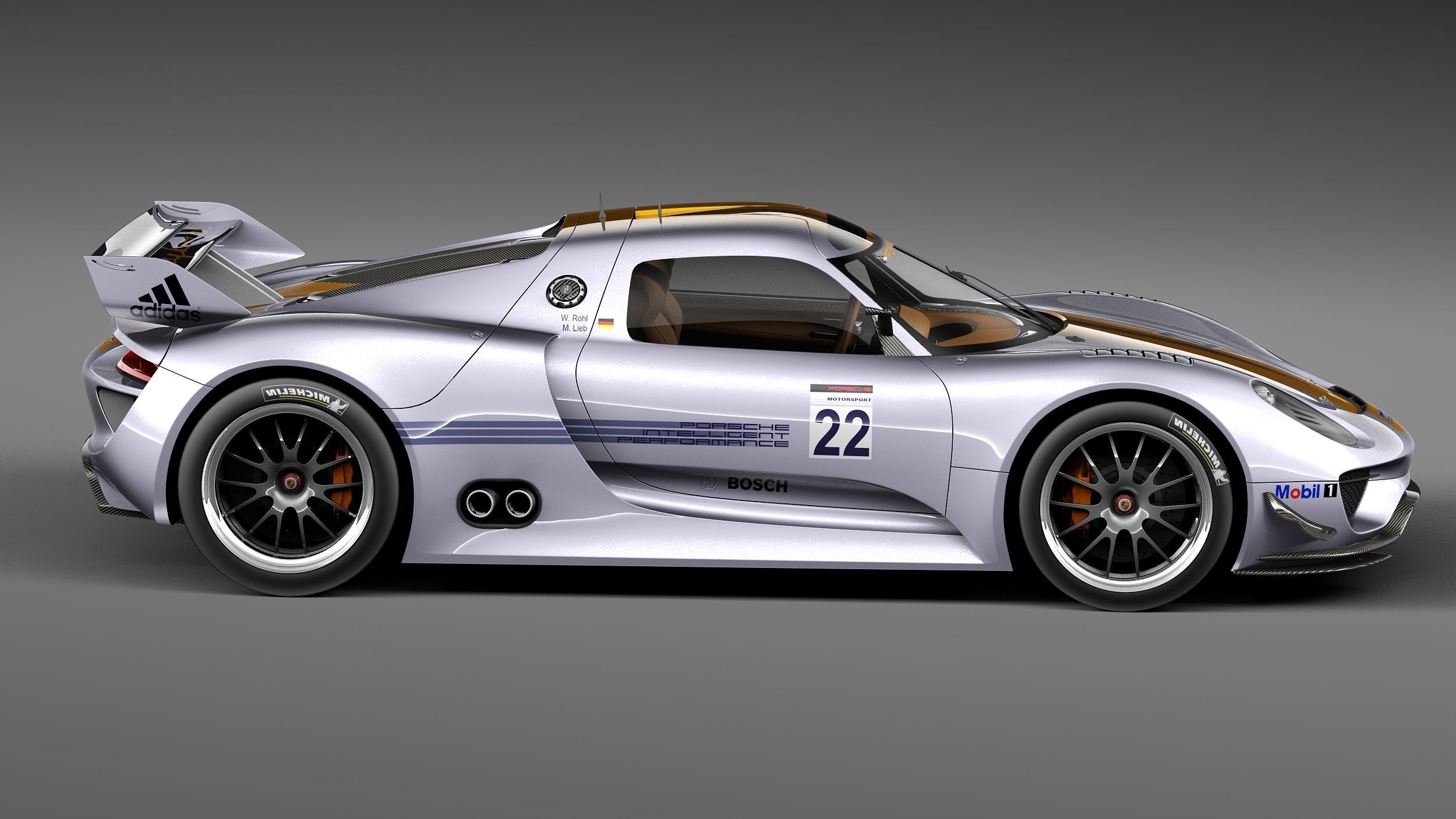Porsche 918 RSR 2012 3D model_6