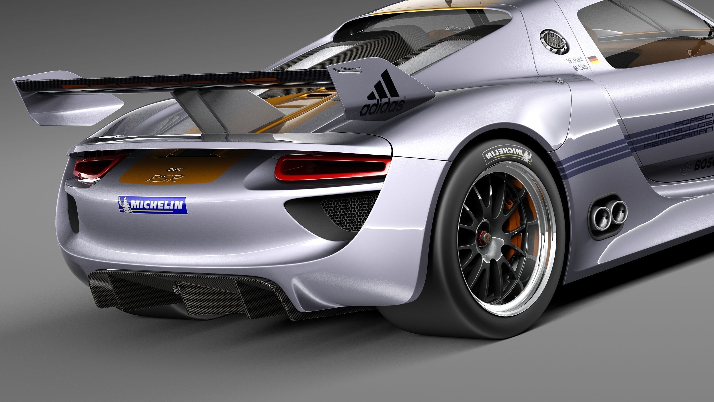 Porsche 918 RSR 2012 3D model_3