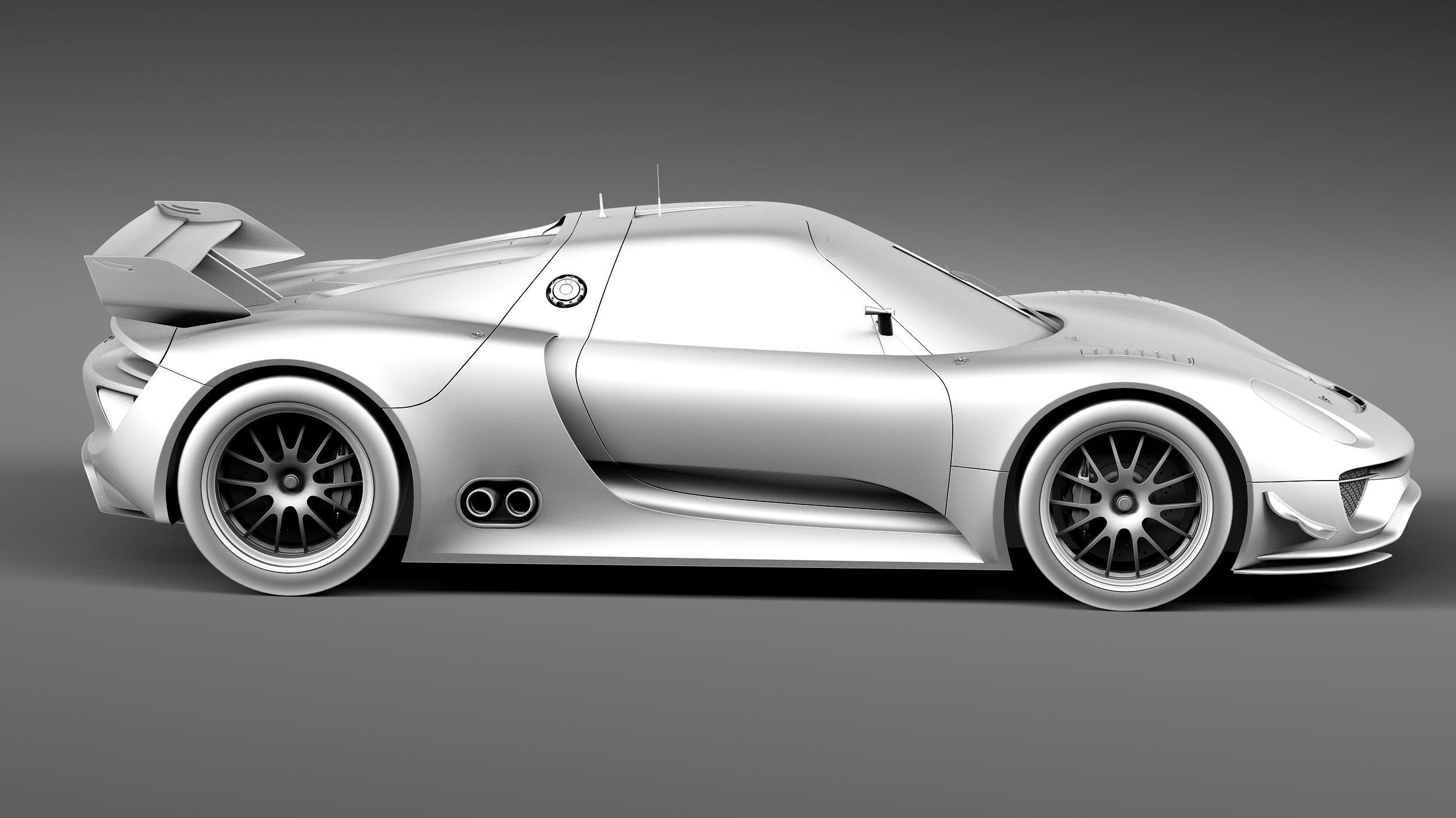 Porsche 918 RSR 2012 3D model_14