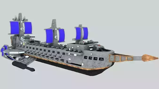 Space assault frigate