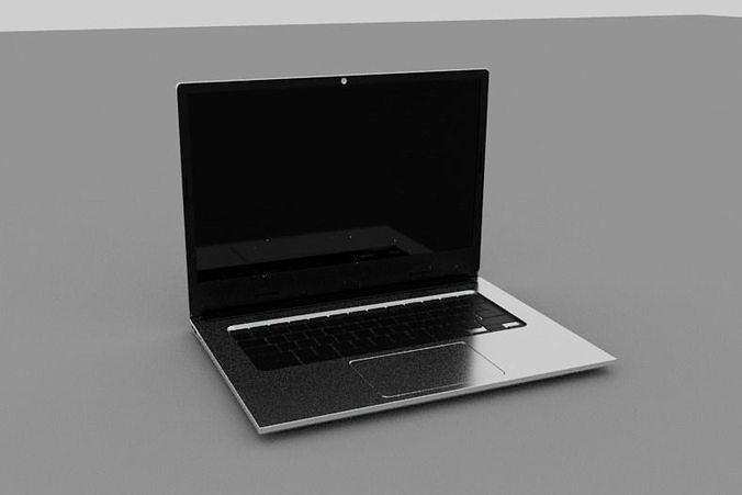 Laptop Chromebook 3D model