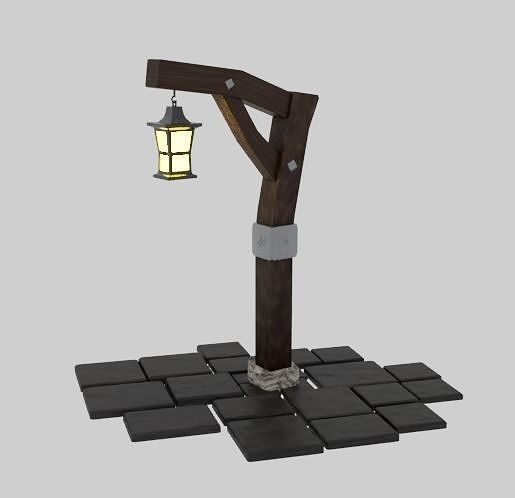 Farol Antiguo 3D model