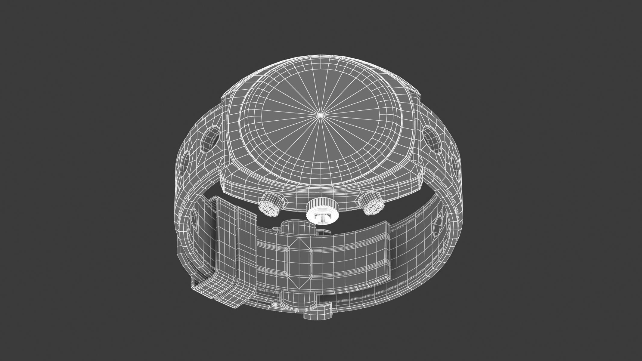 Tissot Heritage 1973 3D model_22