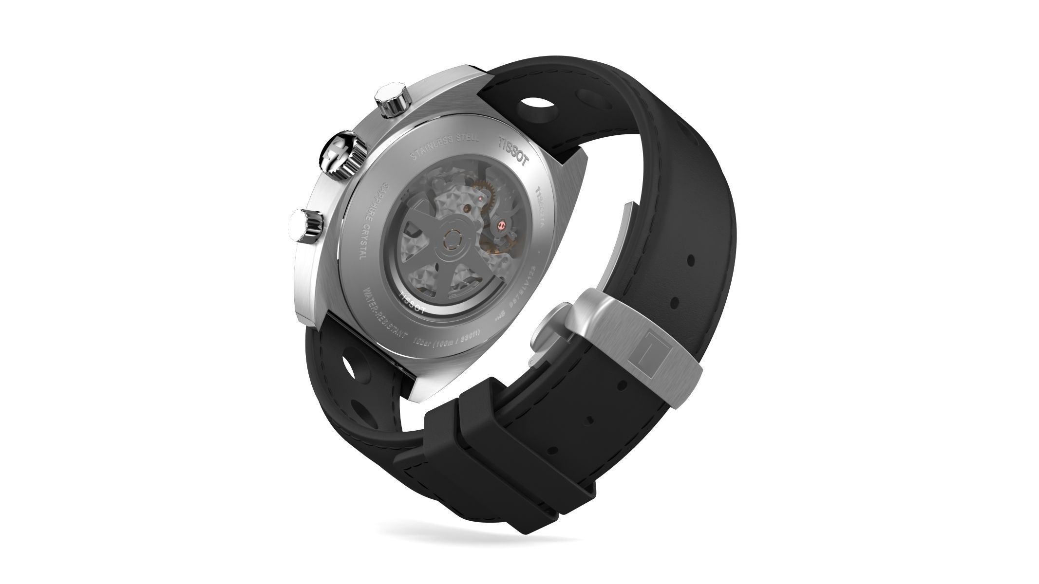 Tissot Heritage 1973 3D model_4