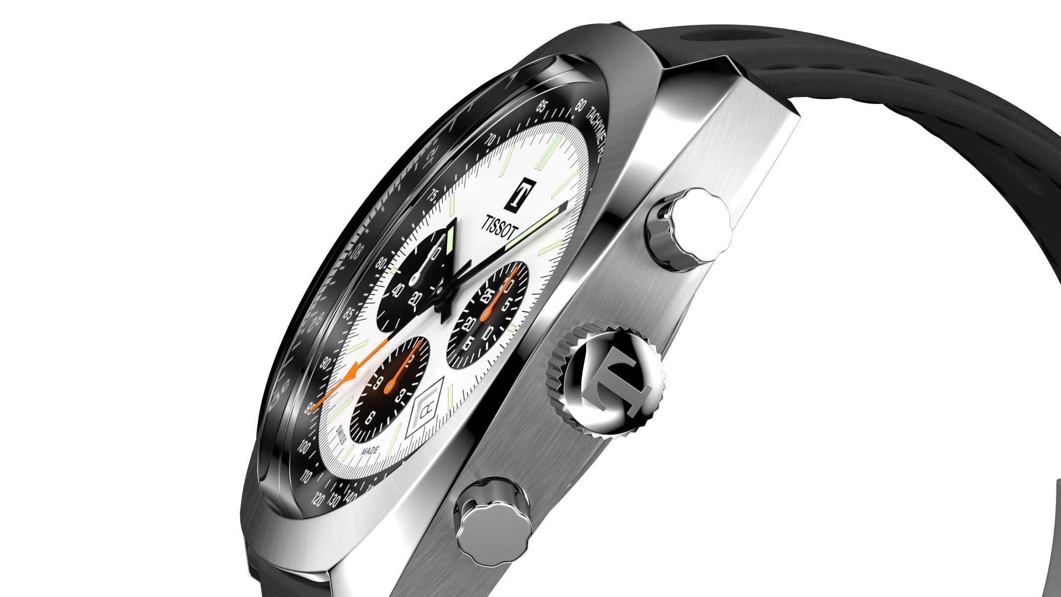 Tissot Heritage 1973 3D model_7