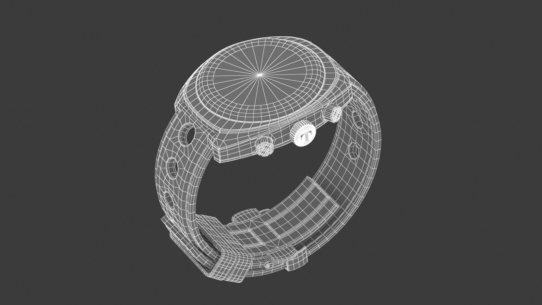Tissot Heritage 1973 3D model_20