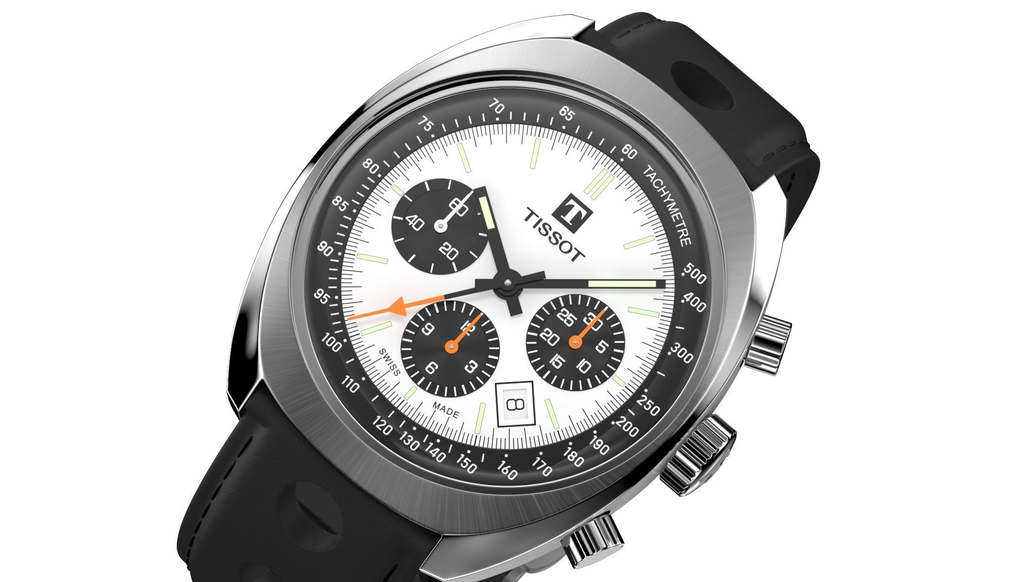 Tissot Heritage 1973 3D model_11