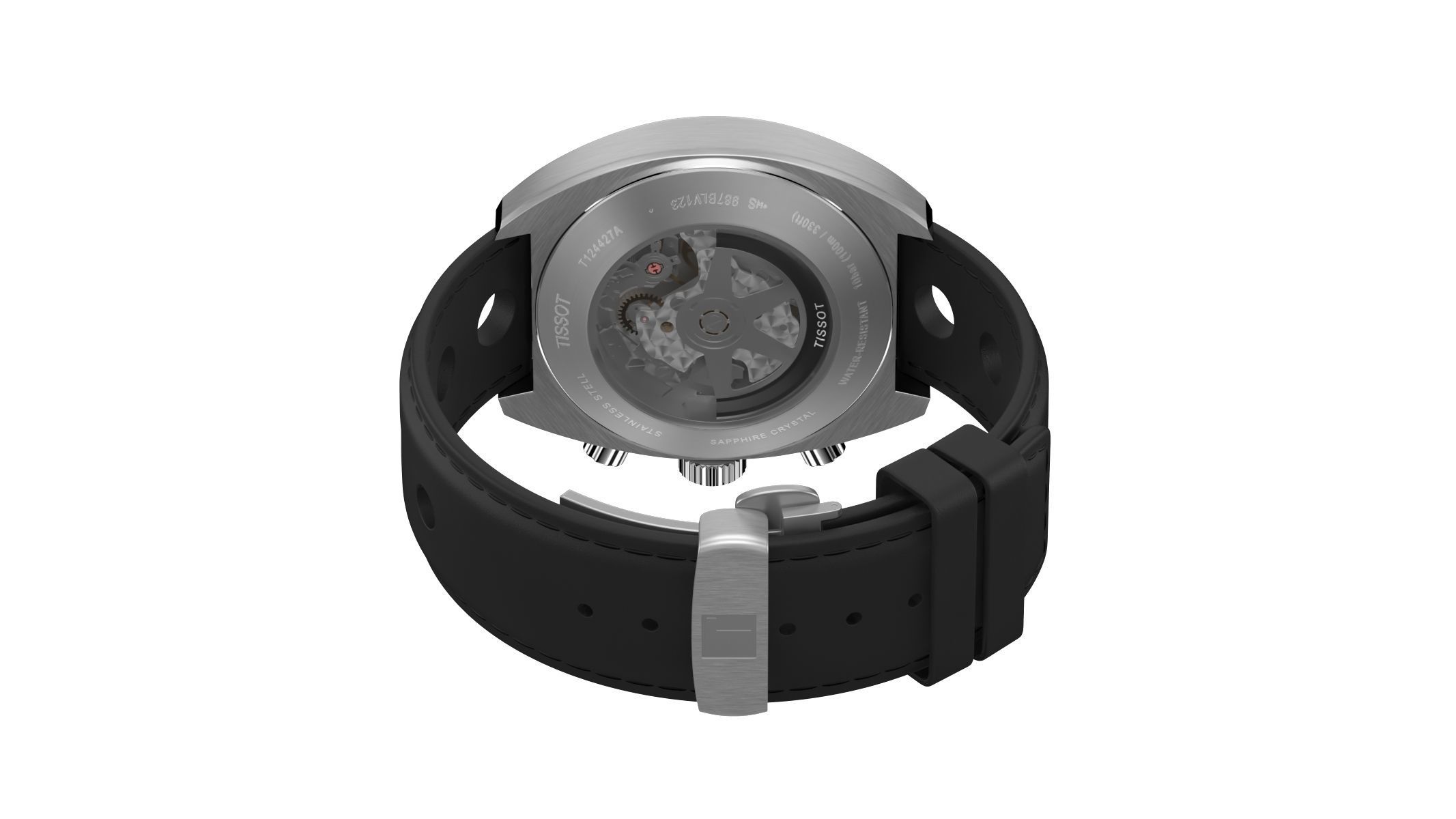 Tissot Heritage 1973 3D model_10