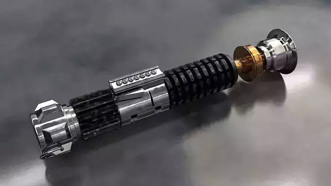 Obi-wan Kenobi Lightsaber 3d Model