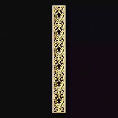 Central decor ornament for furniture