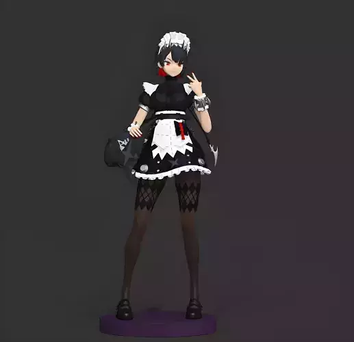 Zenless zone zero Ellen Joe 3D print model