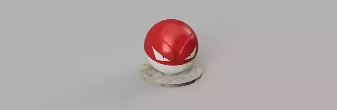 Pokemon 0100 Voltorb 3D model
