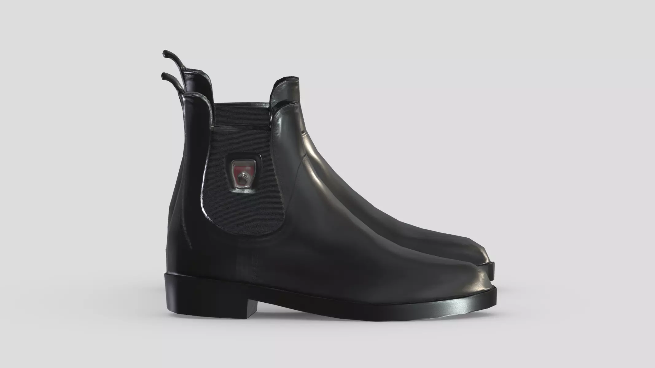 Boots Low Poly Low-poly 3D model_0