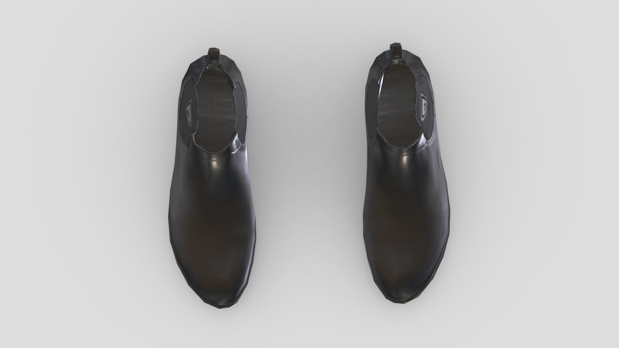 Boots Low Poly Low-poly 3D model_8