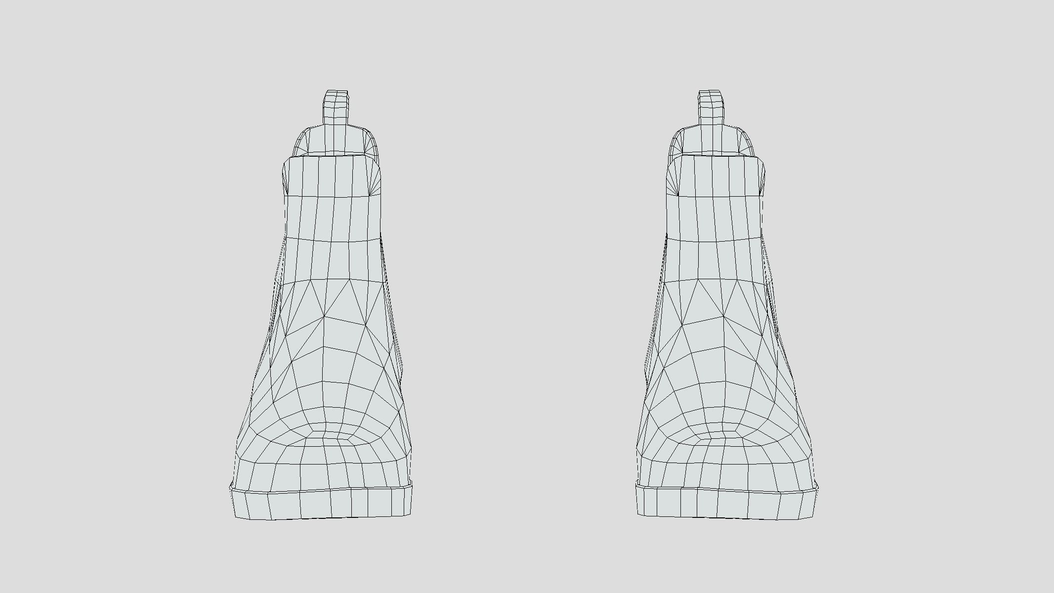 Boots Low Poly Low-poly 3D model_3