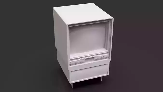 Classic Retro Television 2 - Untextured