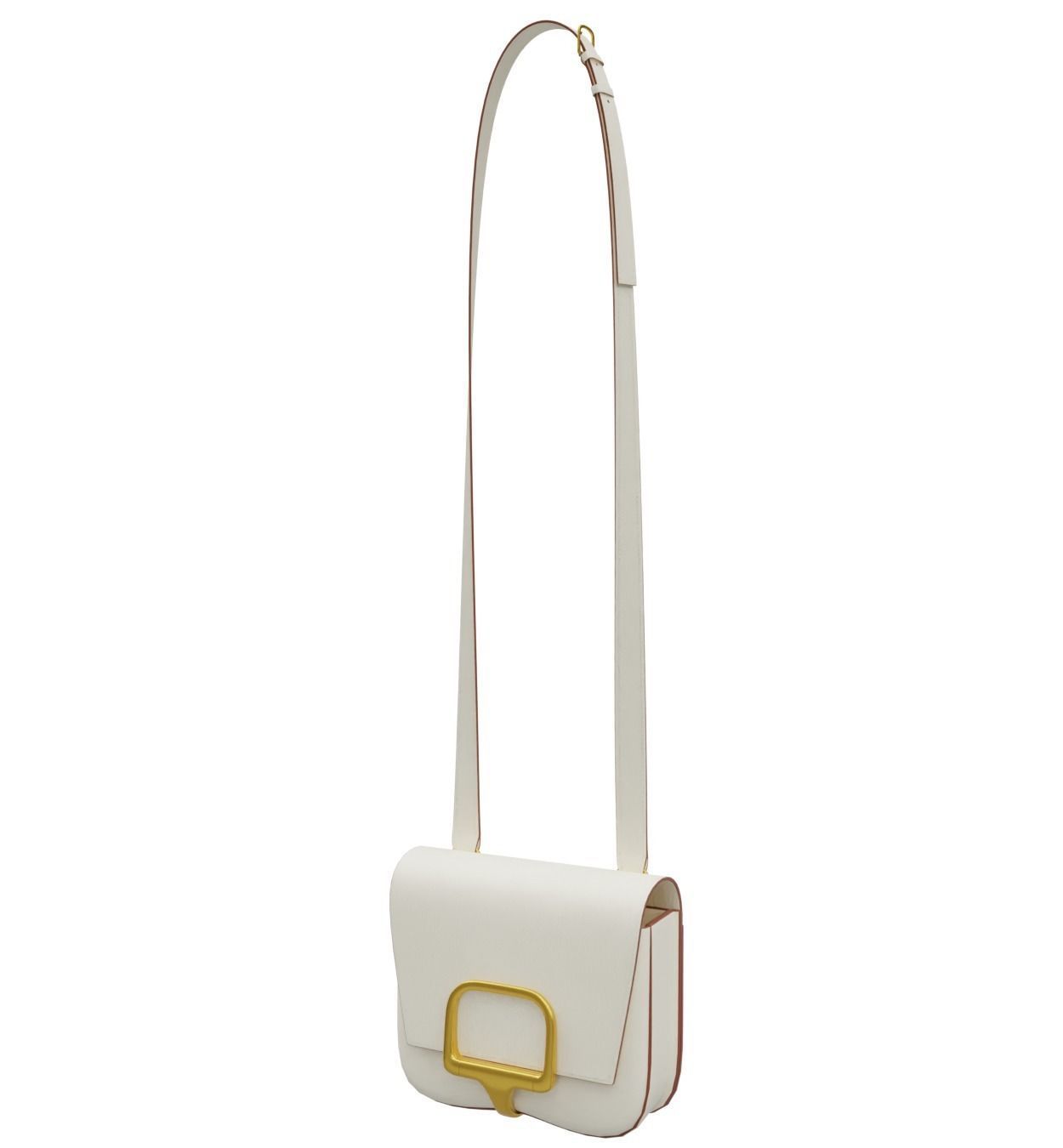 Hermes Della Cavalleria Mini Rubis Bag Low-poly 3D model_24