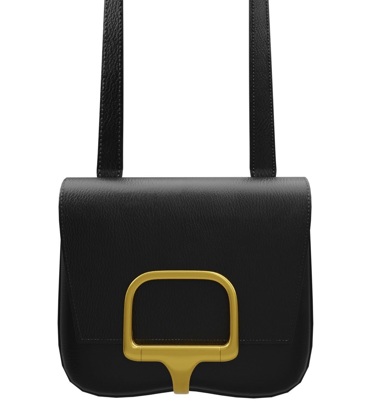 Hermes Della Cavalleria Mini Rubis Bag Low-poly 3D model_15