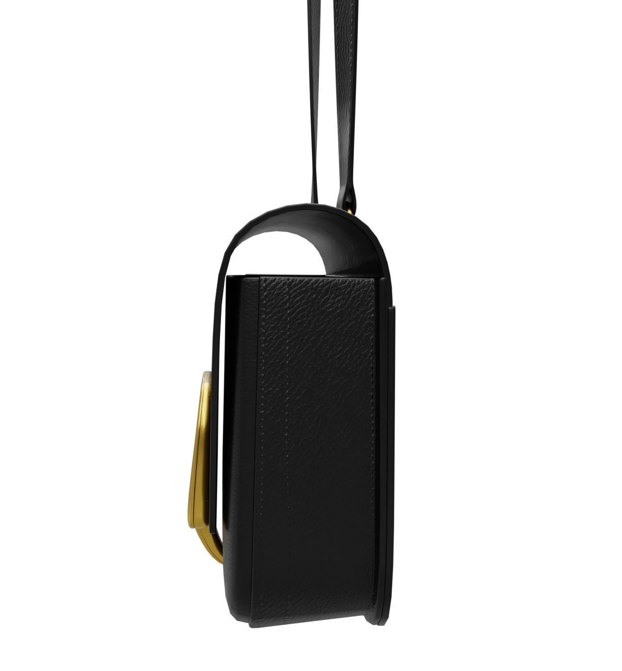 Hermes Della Cavalleria Mini Rubis Bag Low-poly 3D model_9