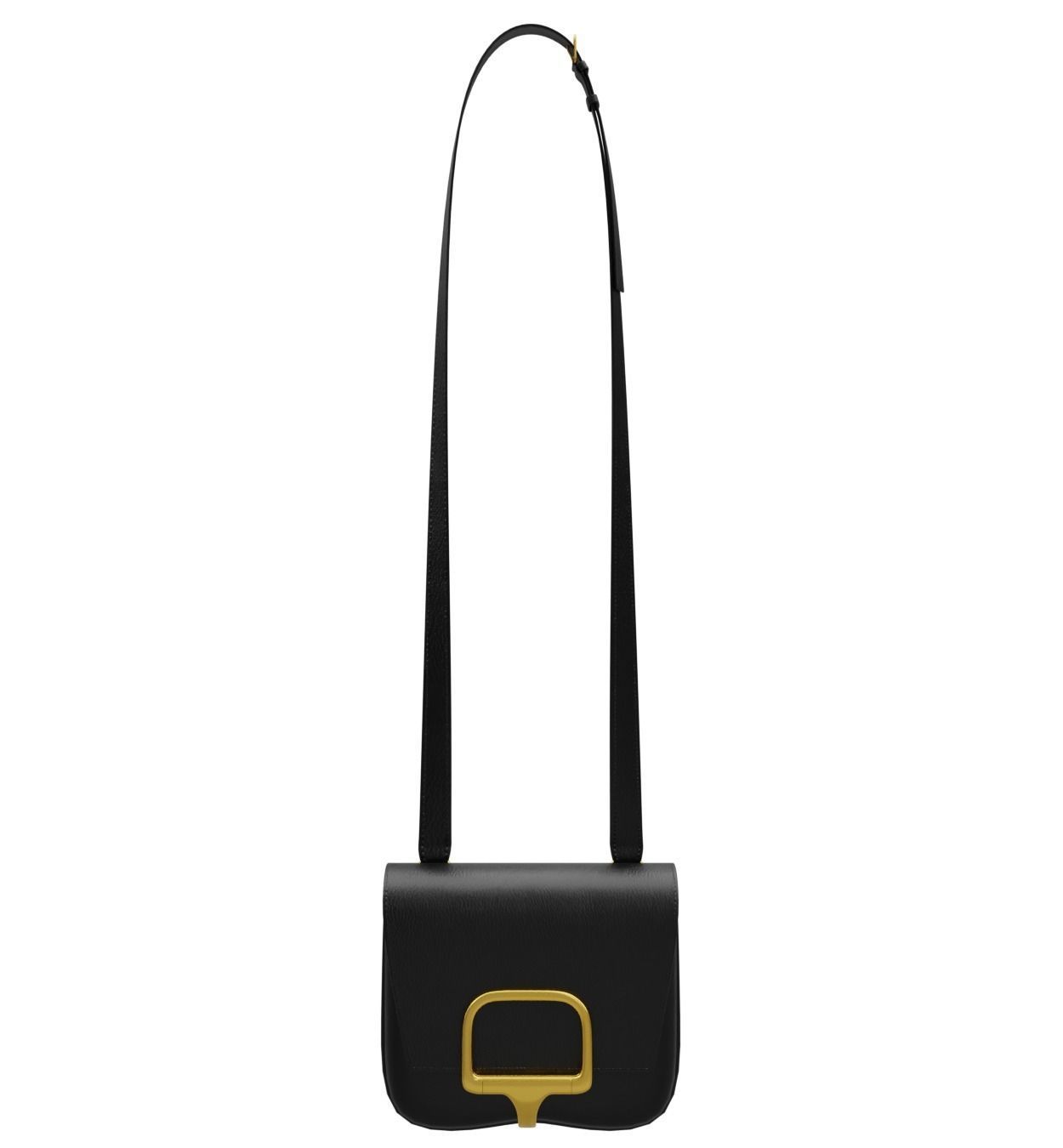 Hermes Della Cavalleria Mini Rubis Bag Low-poly 3D model_10