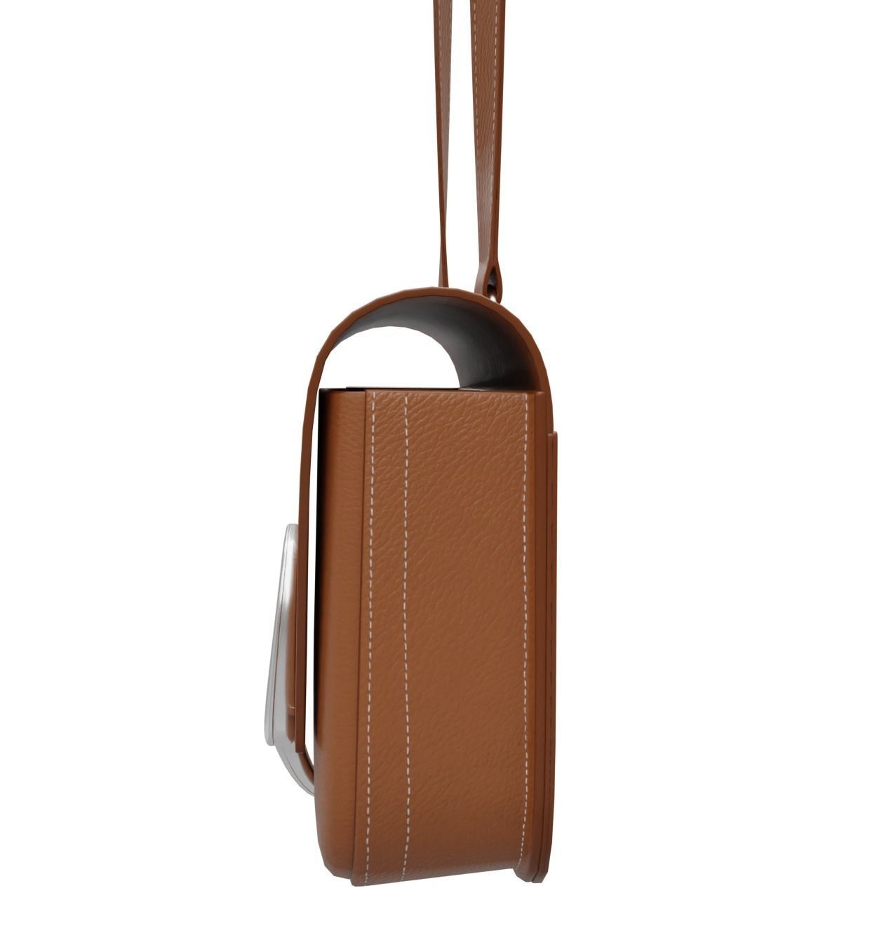 Hermes Della Cavalleria Mini Rubis Bag Low-poly 3D model_20