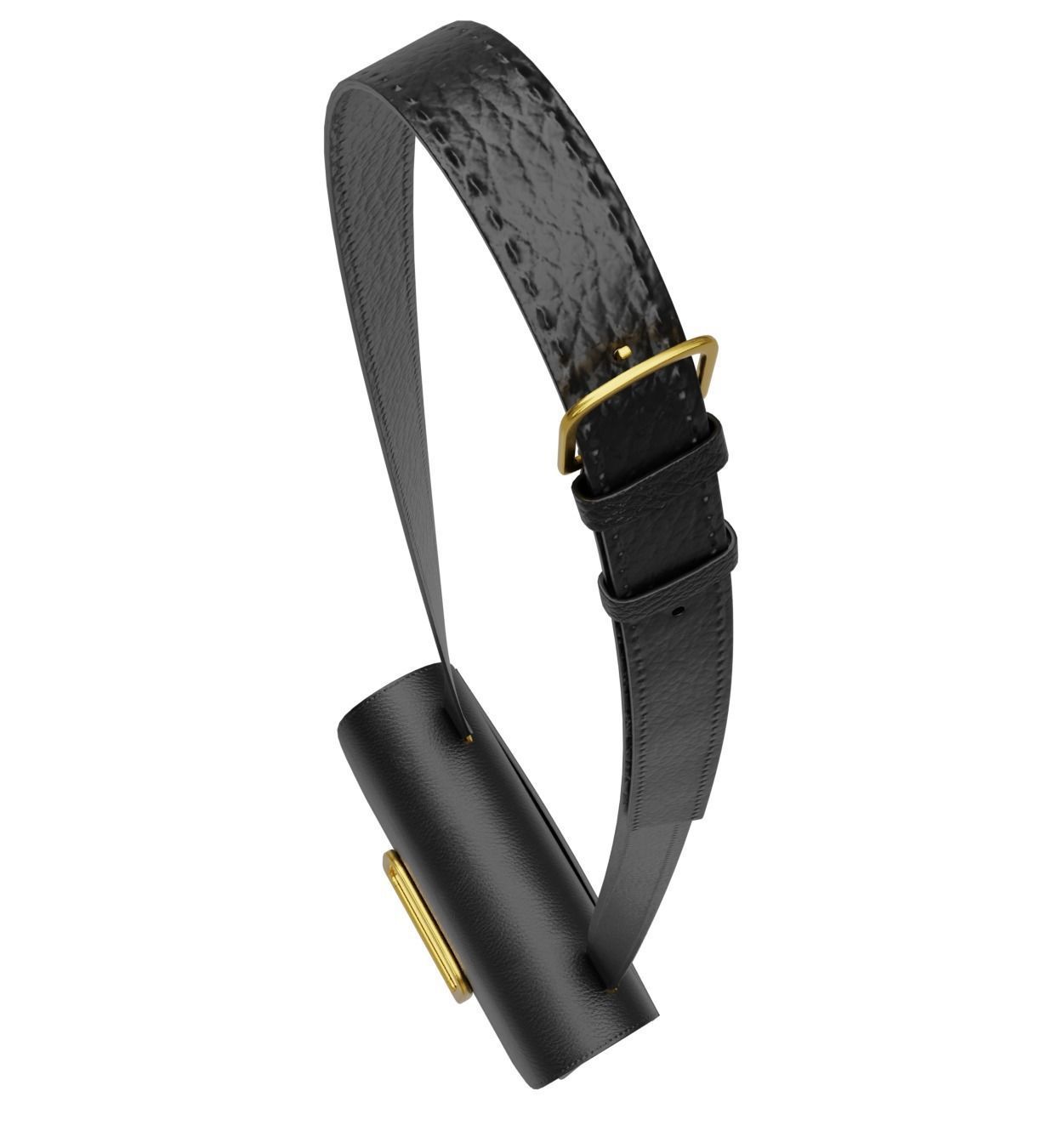 Hermes Della Cavalleria Mini Rubis Bag Low-poly 3D model_12