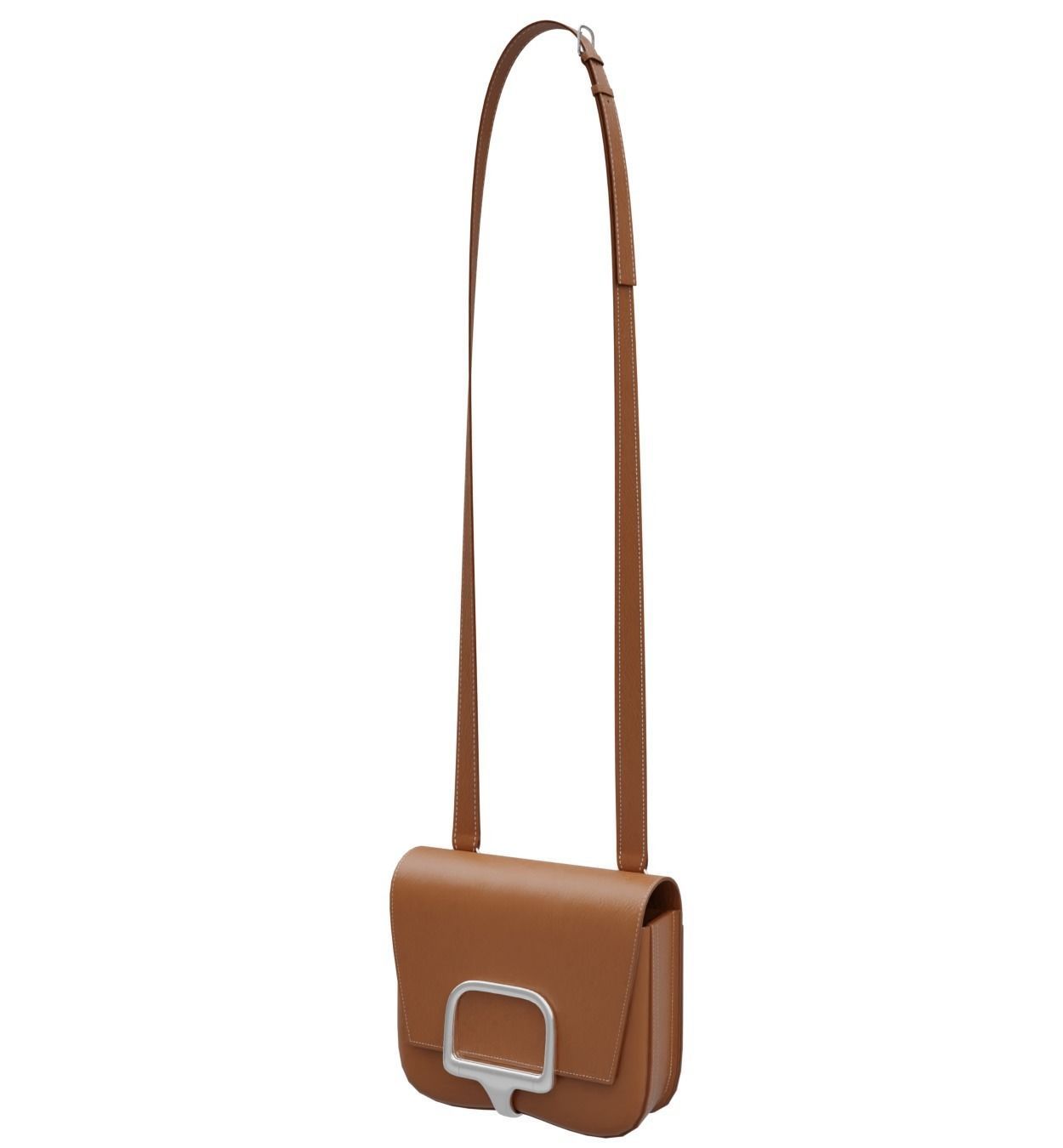 Hermes Della Cavalleria Mini Rubis Bag Low-poly 3D model_5