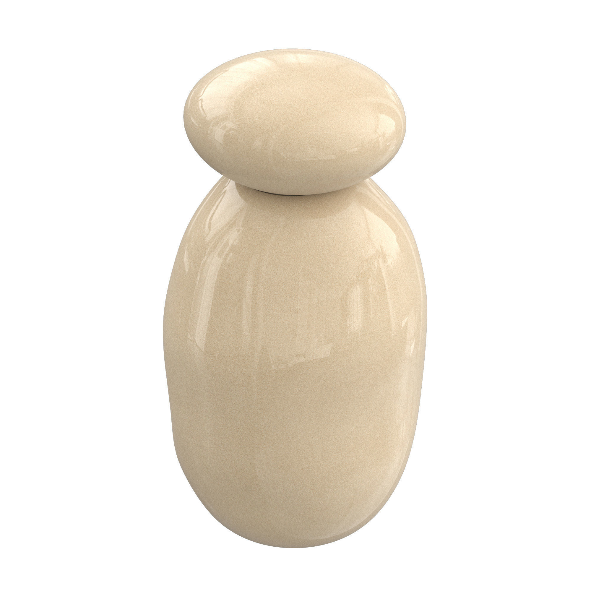 BON BON mega latte sculpture vase 3D model_2