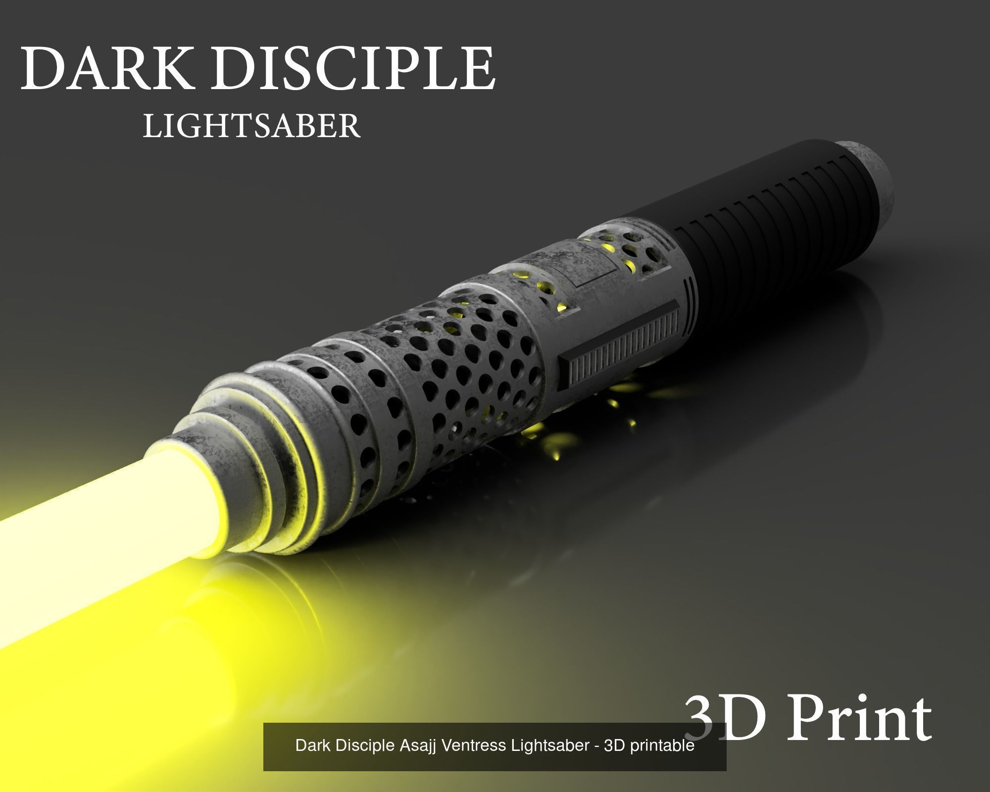 28 Lightsaber Models from Films and Games 3D Model Collection_51