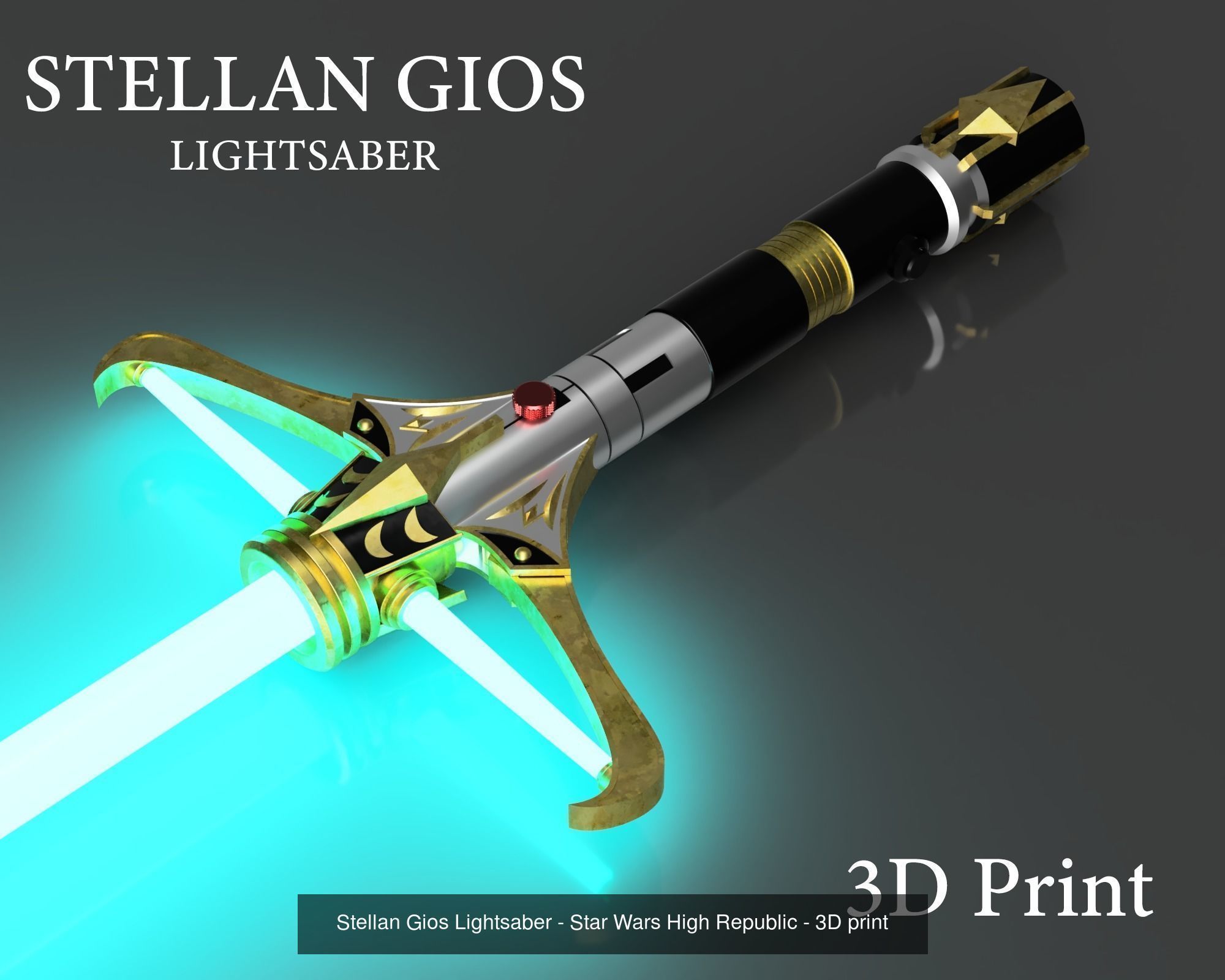 28 Lightsaber Models from Films and Games 3D Model Collection_55