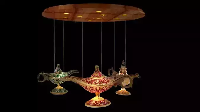 Chinese magic lamp