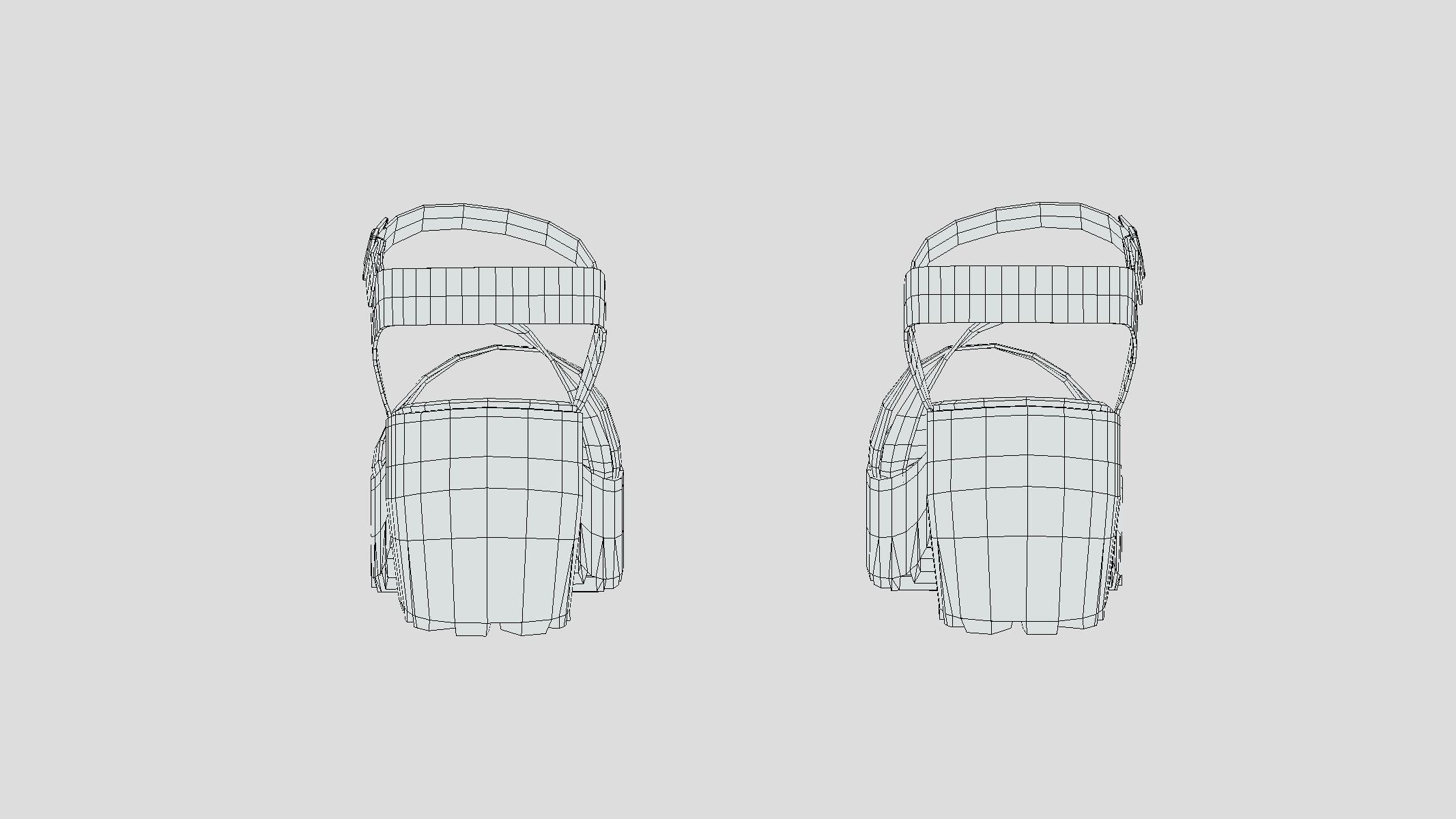 Chunky Low Poly Low-poly 3D model_7