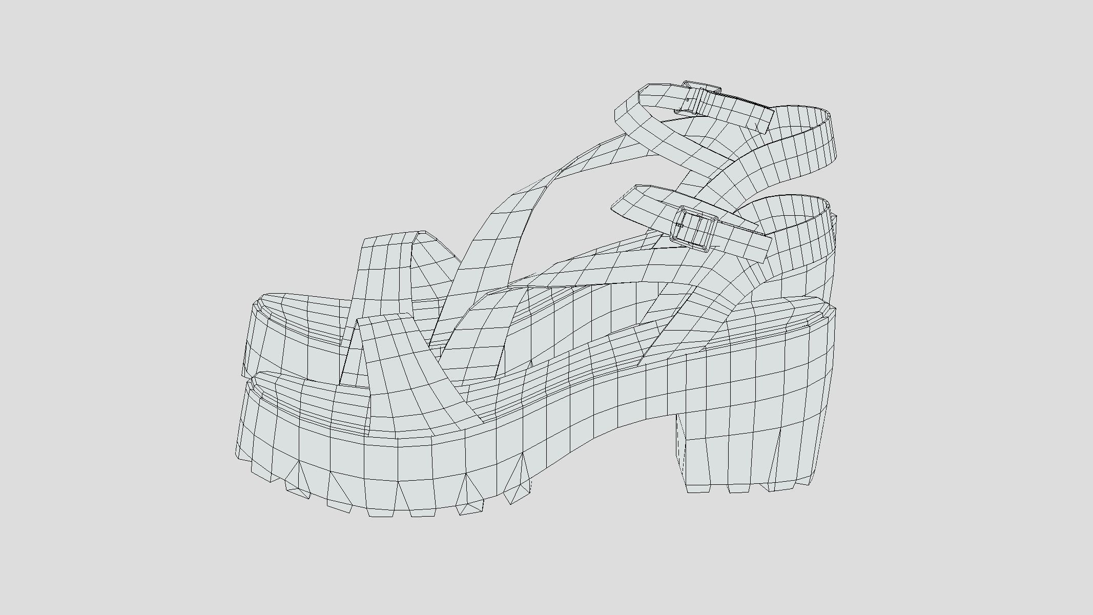 Chunky Low Poly Low-poly 3D model_5