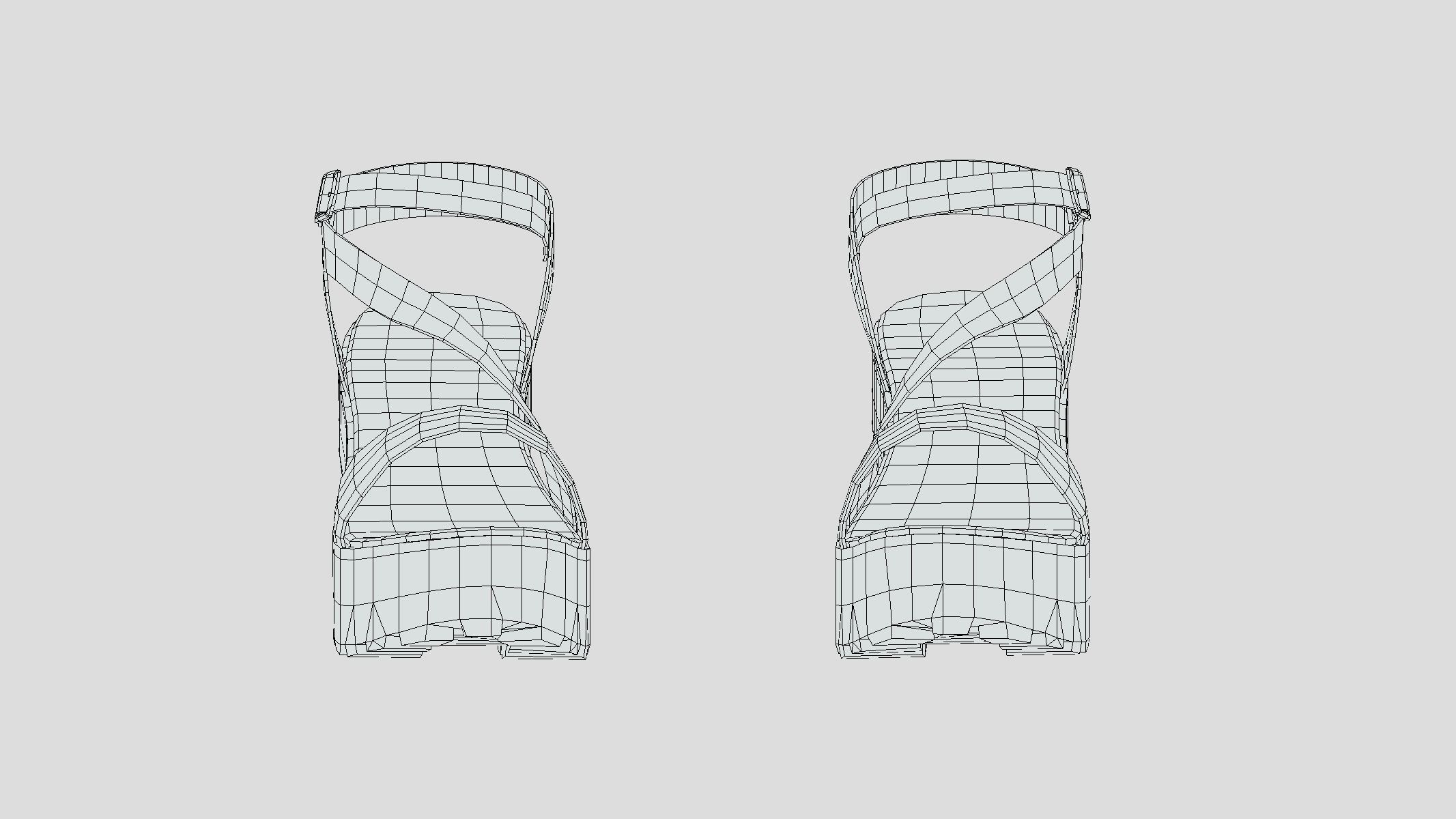 Chunky Low Poly Low-poly 3D model_3