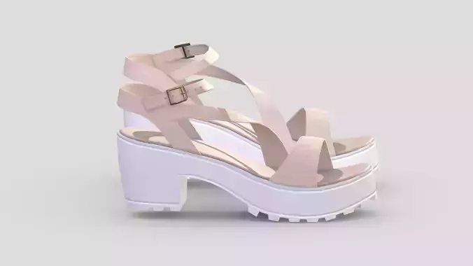 Chunky Low Poly Low-poly 3D model