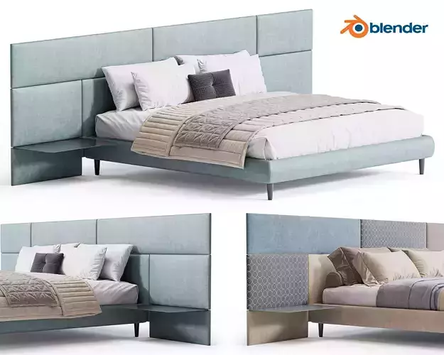 Boiserie Jolly Bed By Diotti