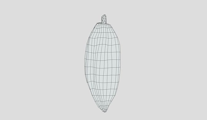 Cocoa Low Poly Low-poly 3D model 6