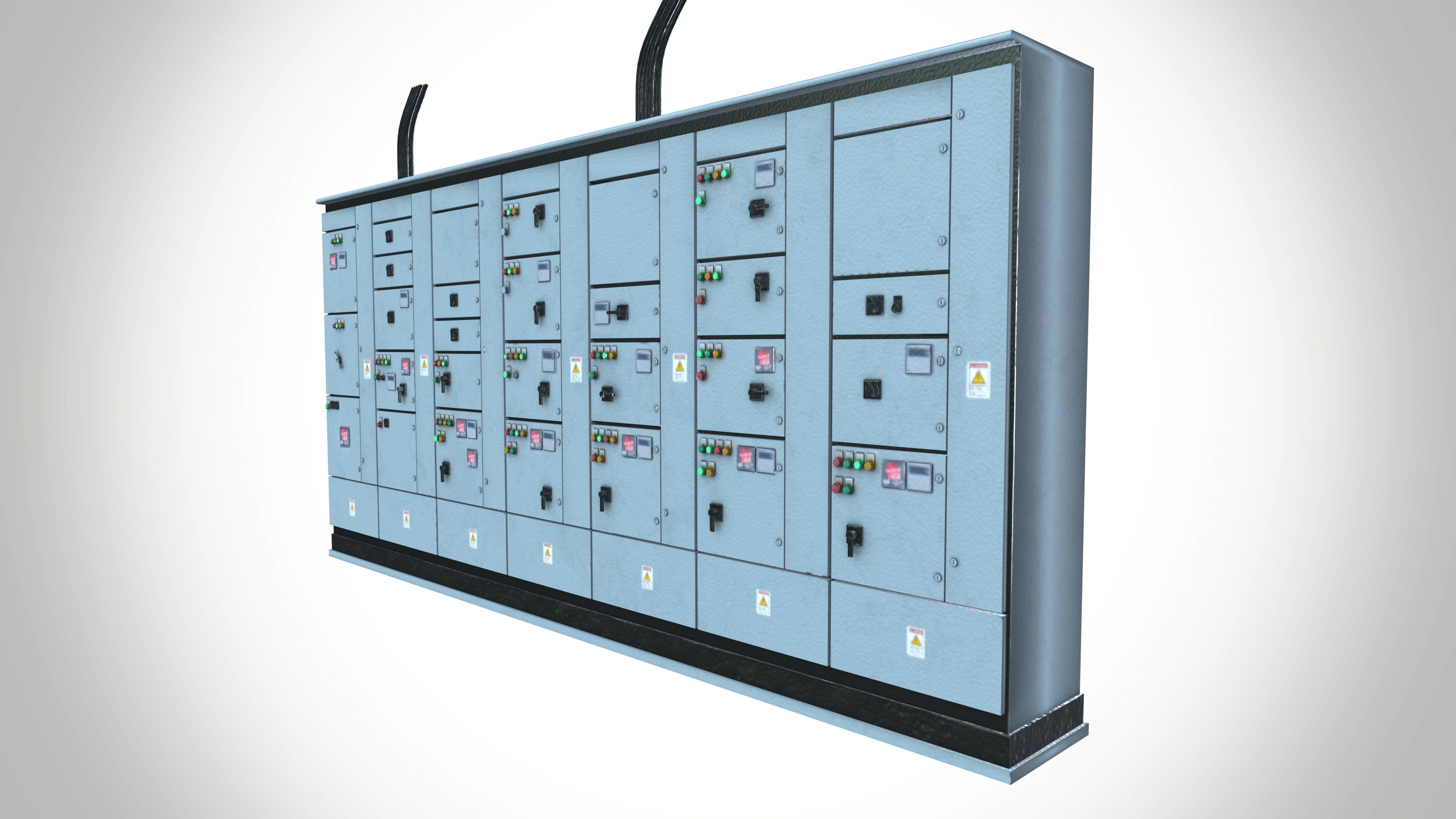 Electric Box  3D model_2