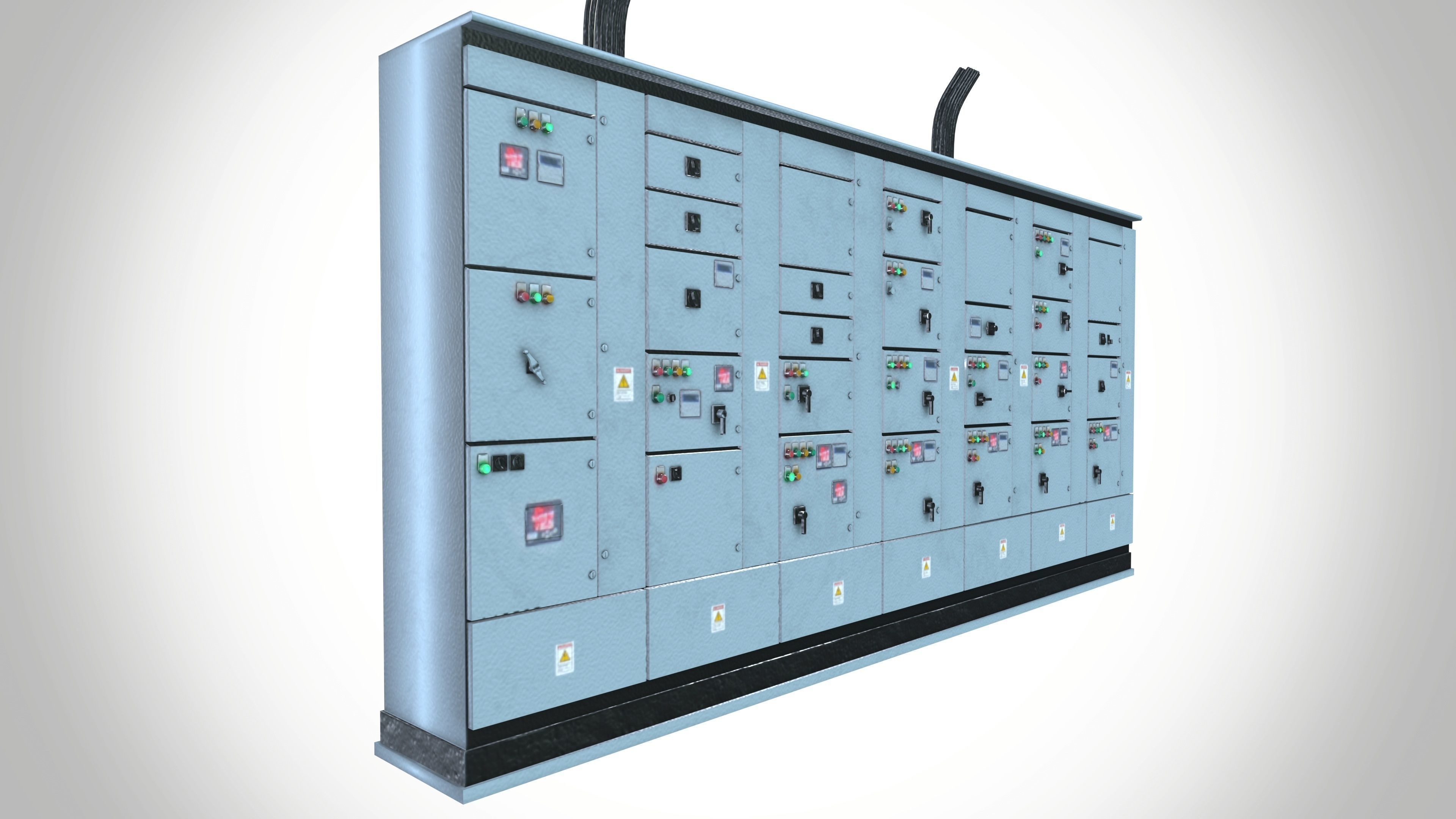 Electric Box  3D model_3