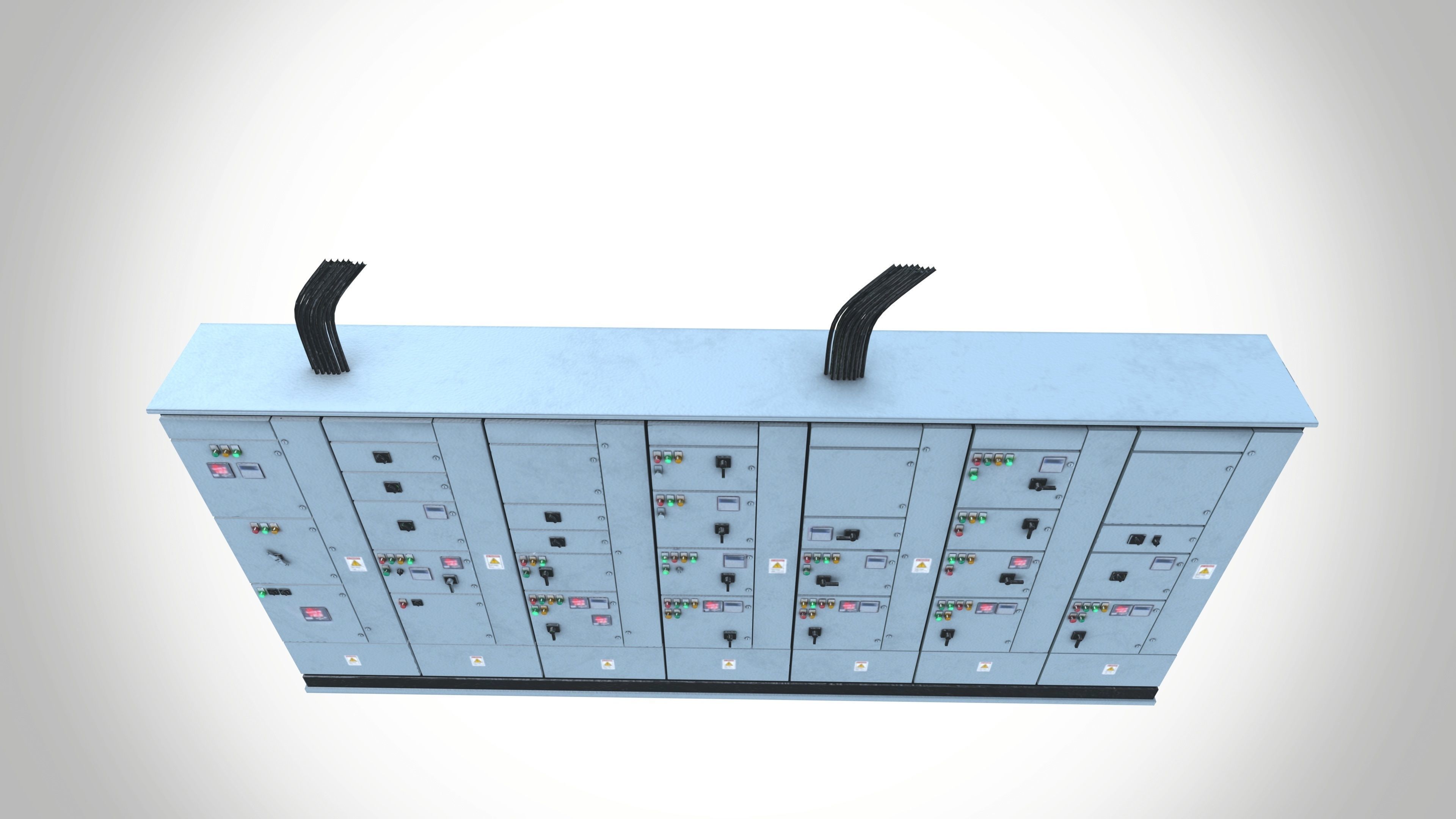 Electric Box  3D model_4