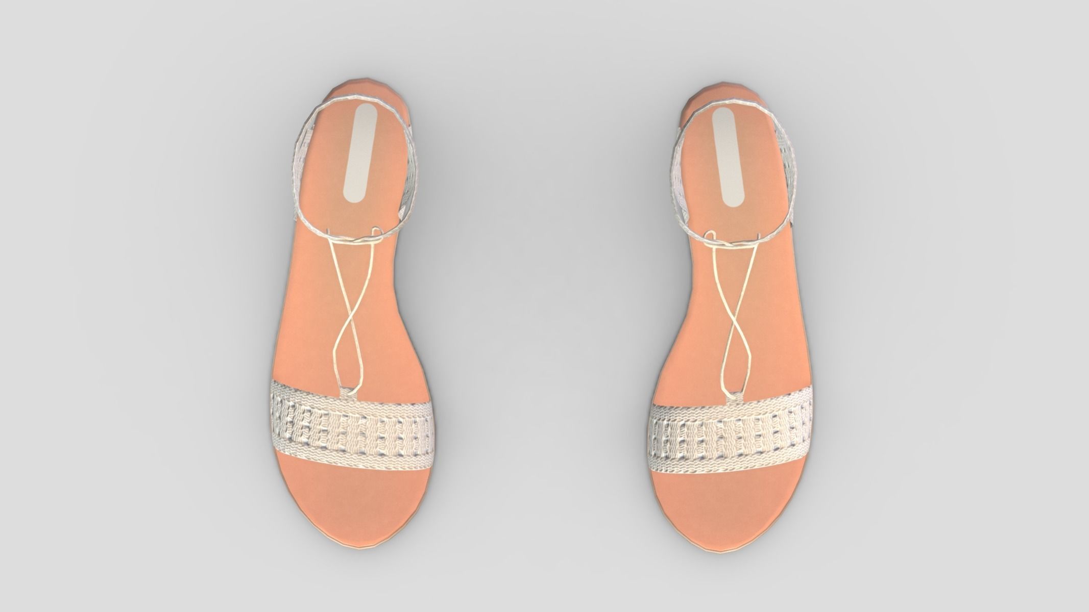 Crochet Low Poly Low-poly 3D model_8