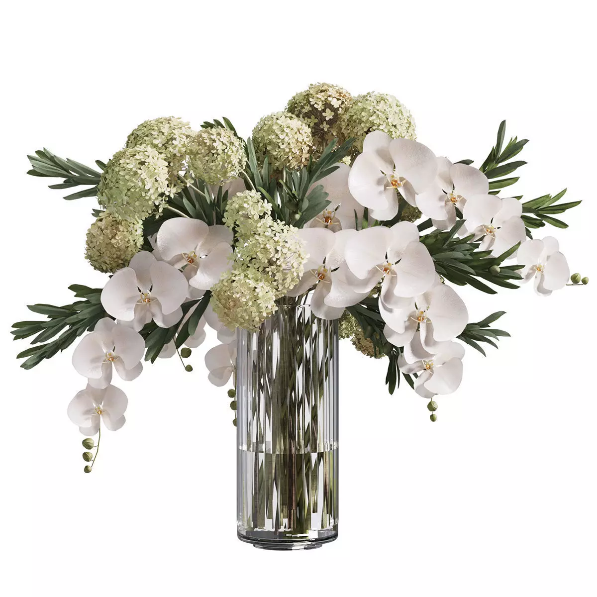 Flower In Vase 33 3D model_0